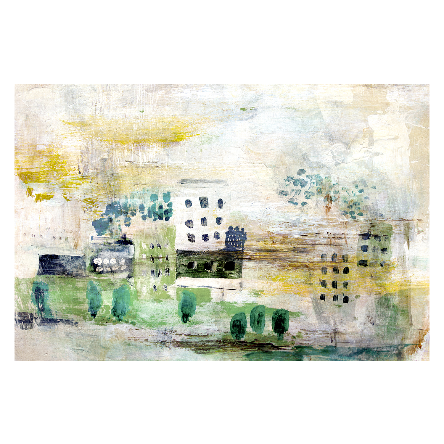Little City, Style A & B, Set Of 2