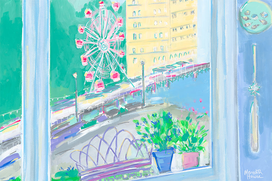 Summer on Llandudno Pier