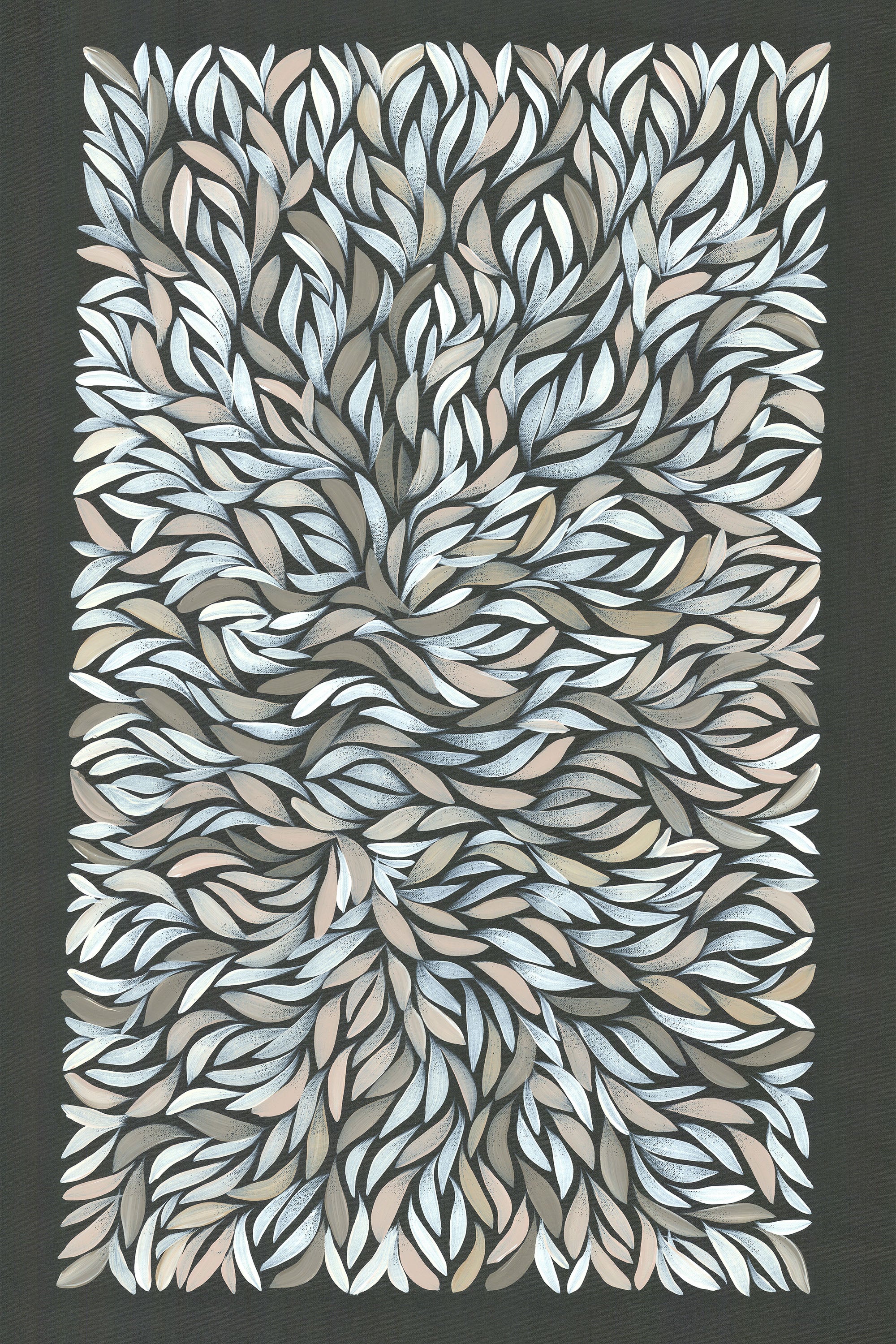 healing leaves-grey white