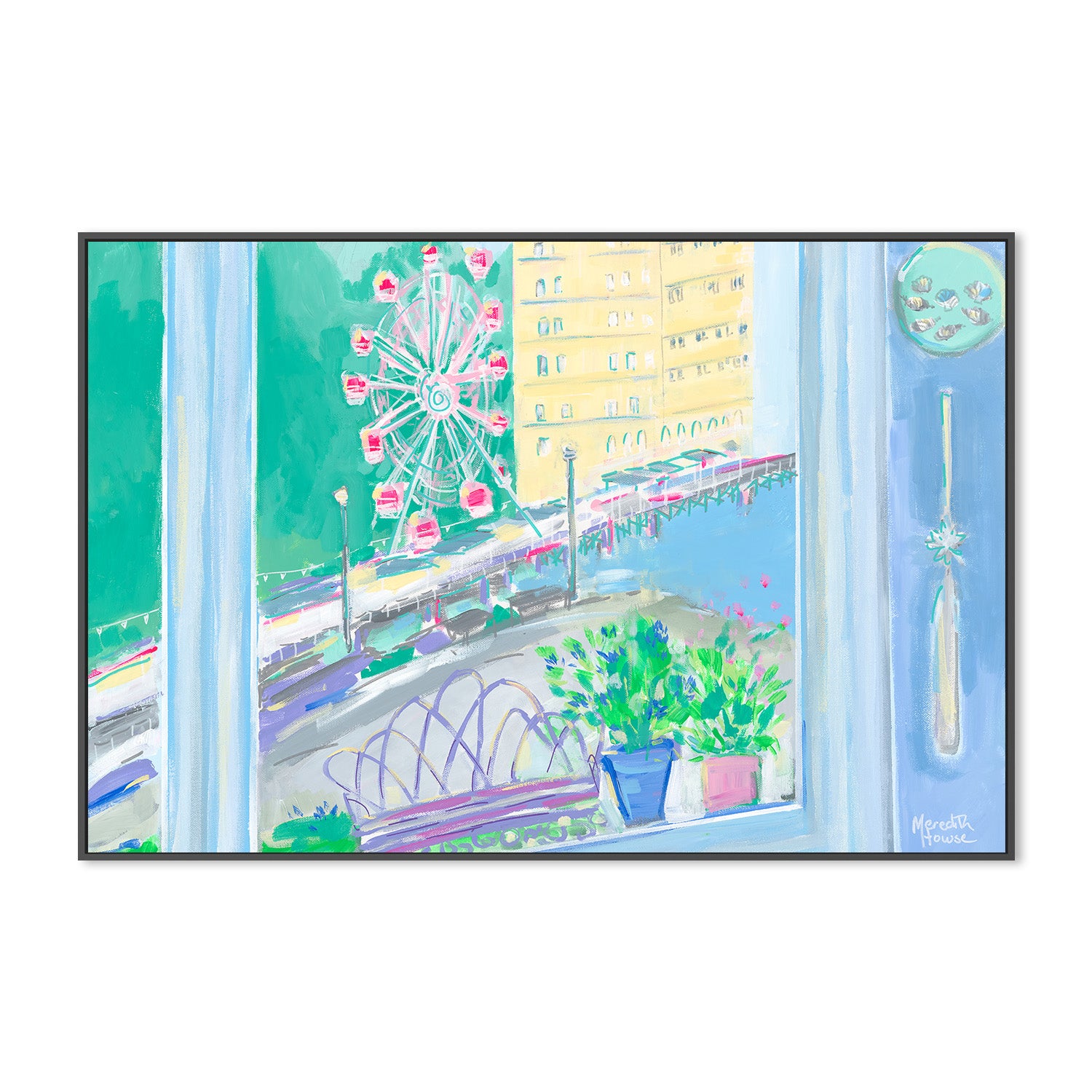 Summer on Llandudno Pier