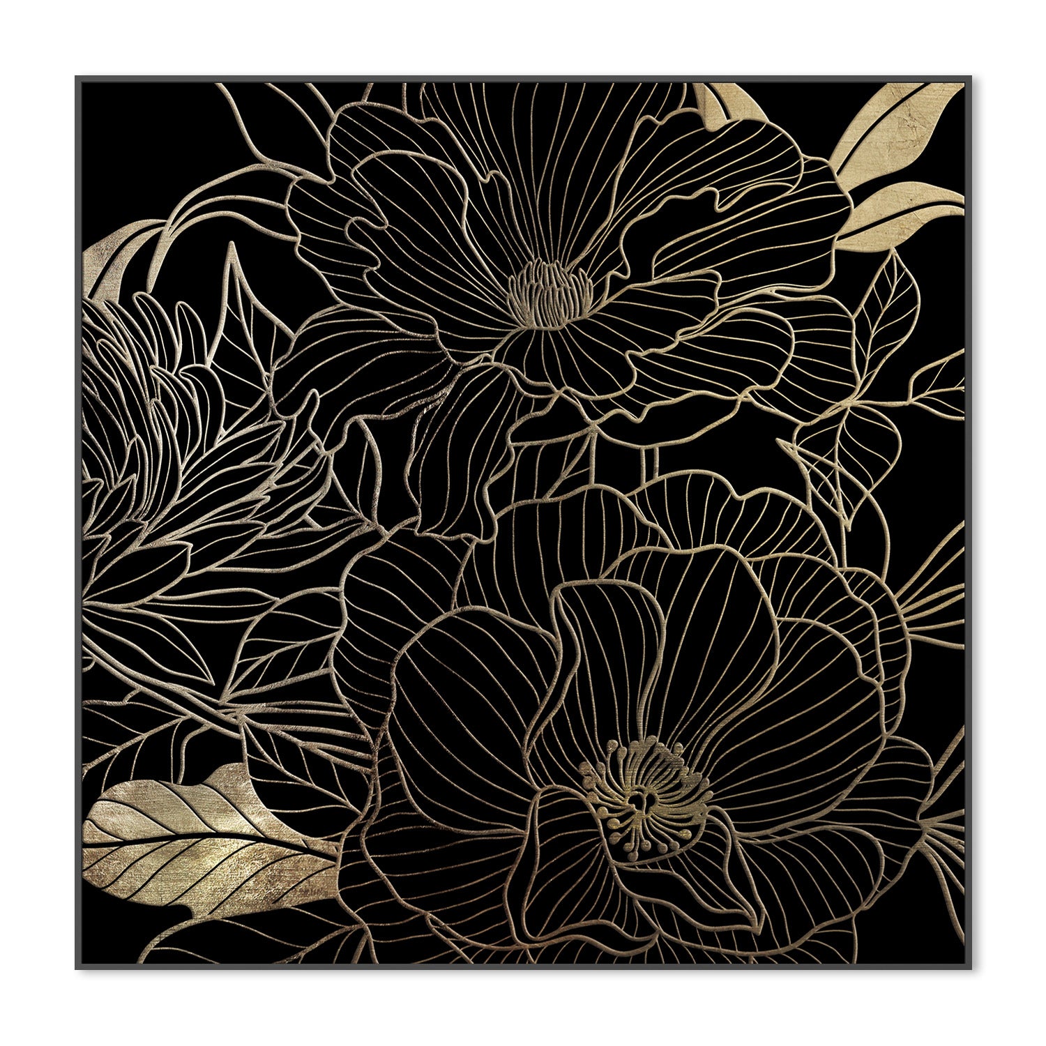 Floral Golden Garden