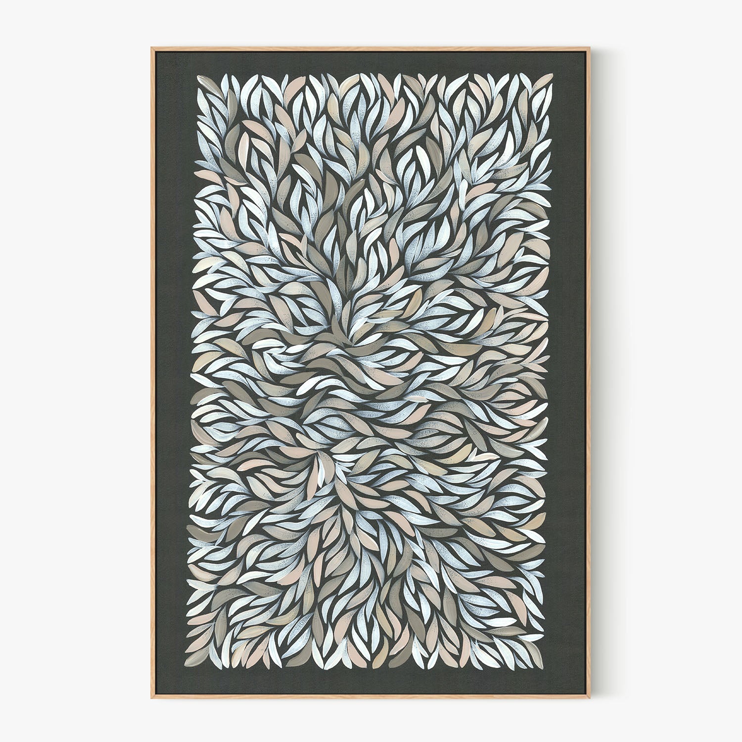 healing leaves-grey white