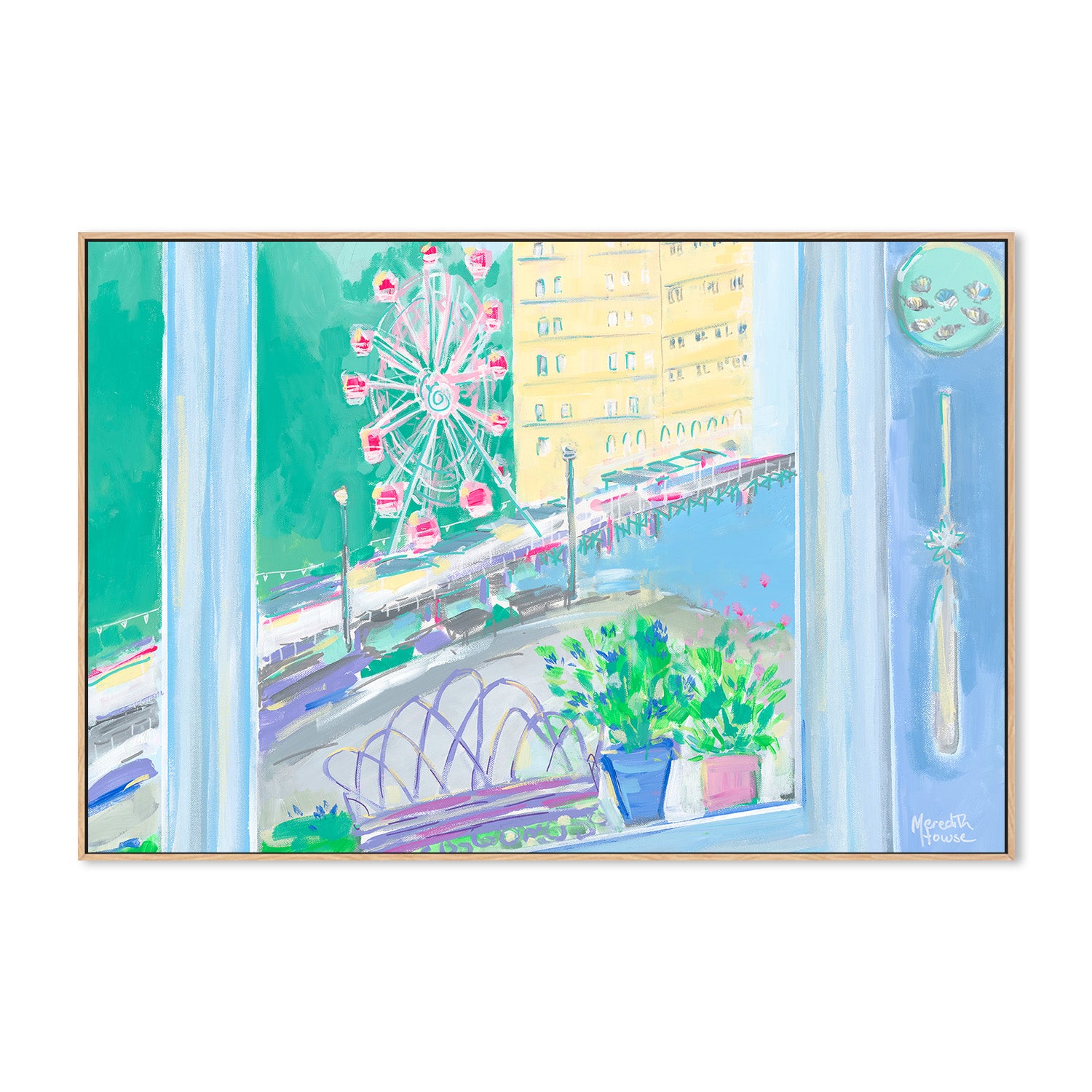 Summer on Llandudno Pier