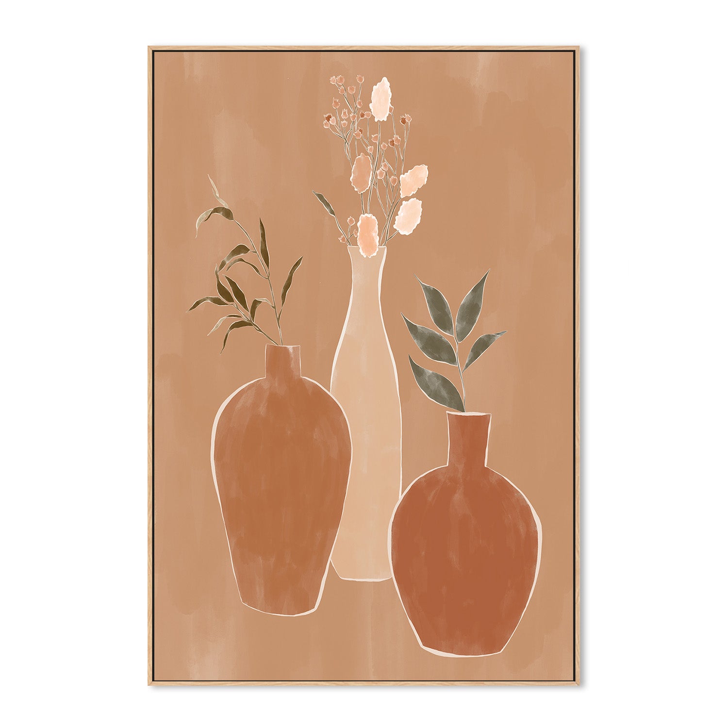Rustic Flower Vases