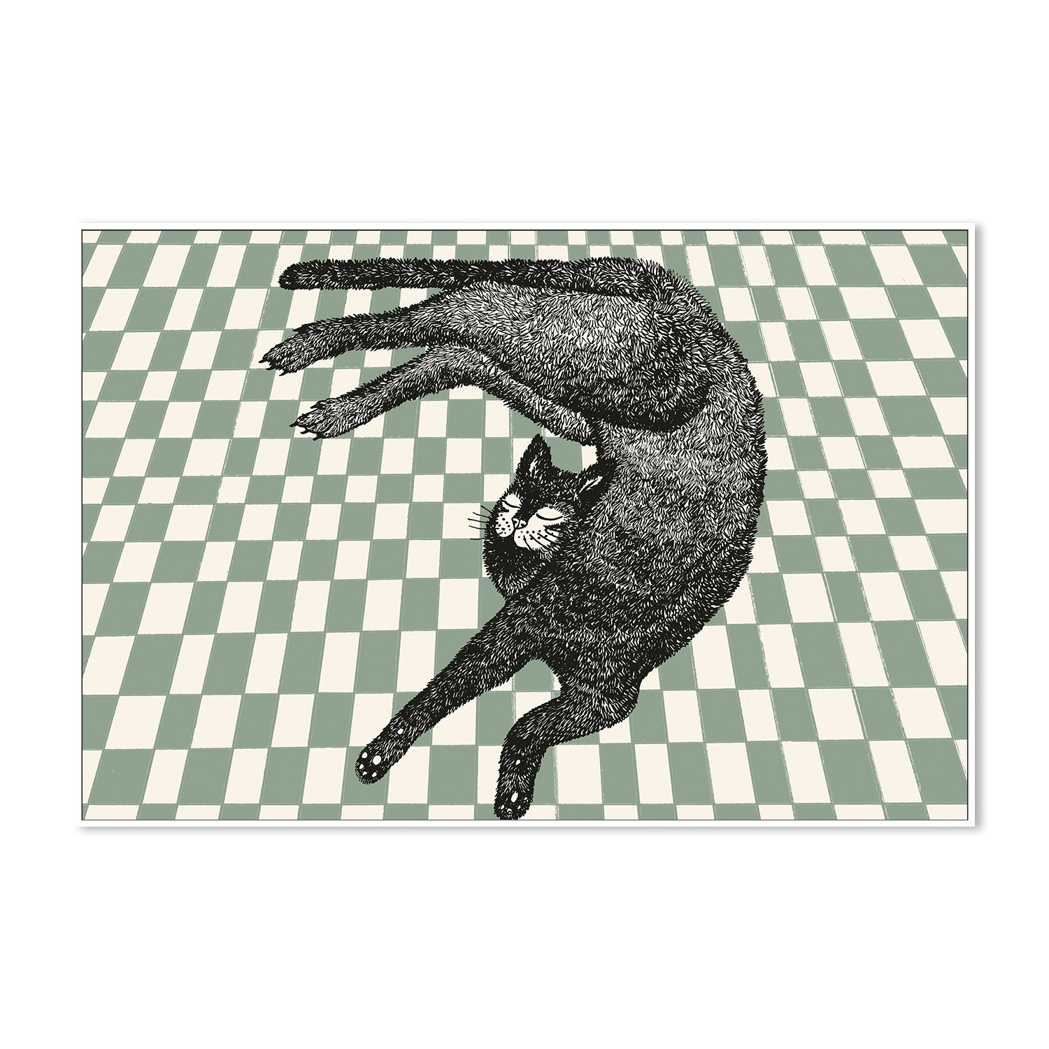 Sleeping Cat, Style C