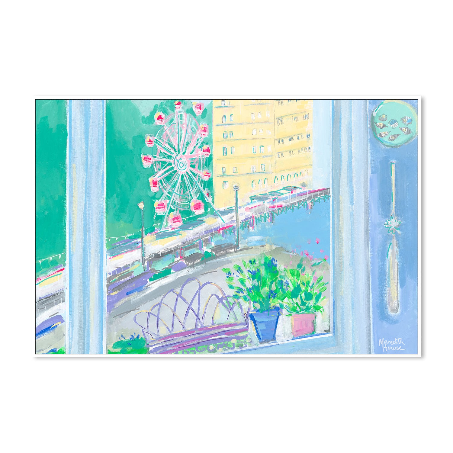 Summer on Llandudno Pier