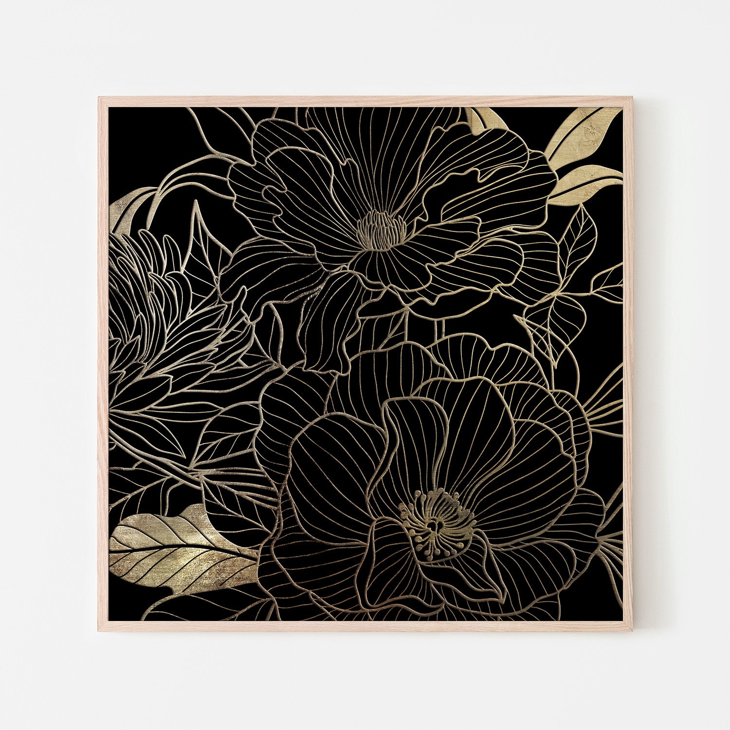 Floral Golden Garden