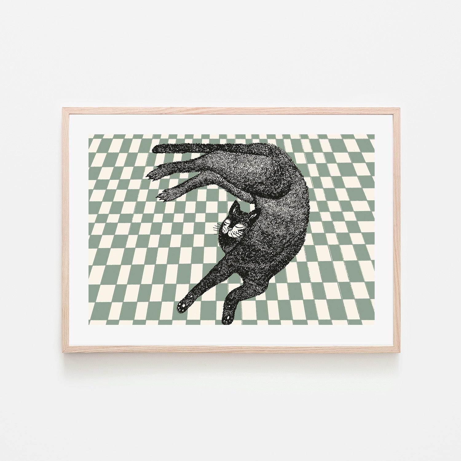 Sleeping Cat, Style C