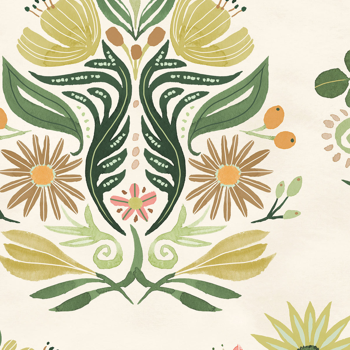 Fresh Fronds Pattern IIA