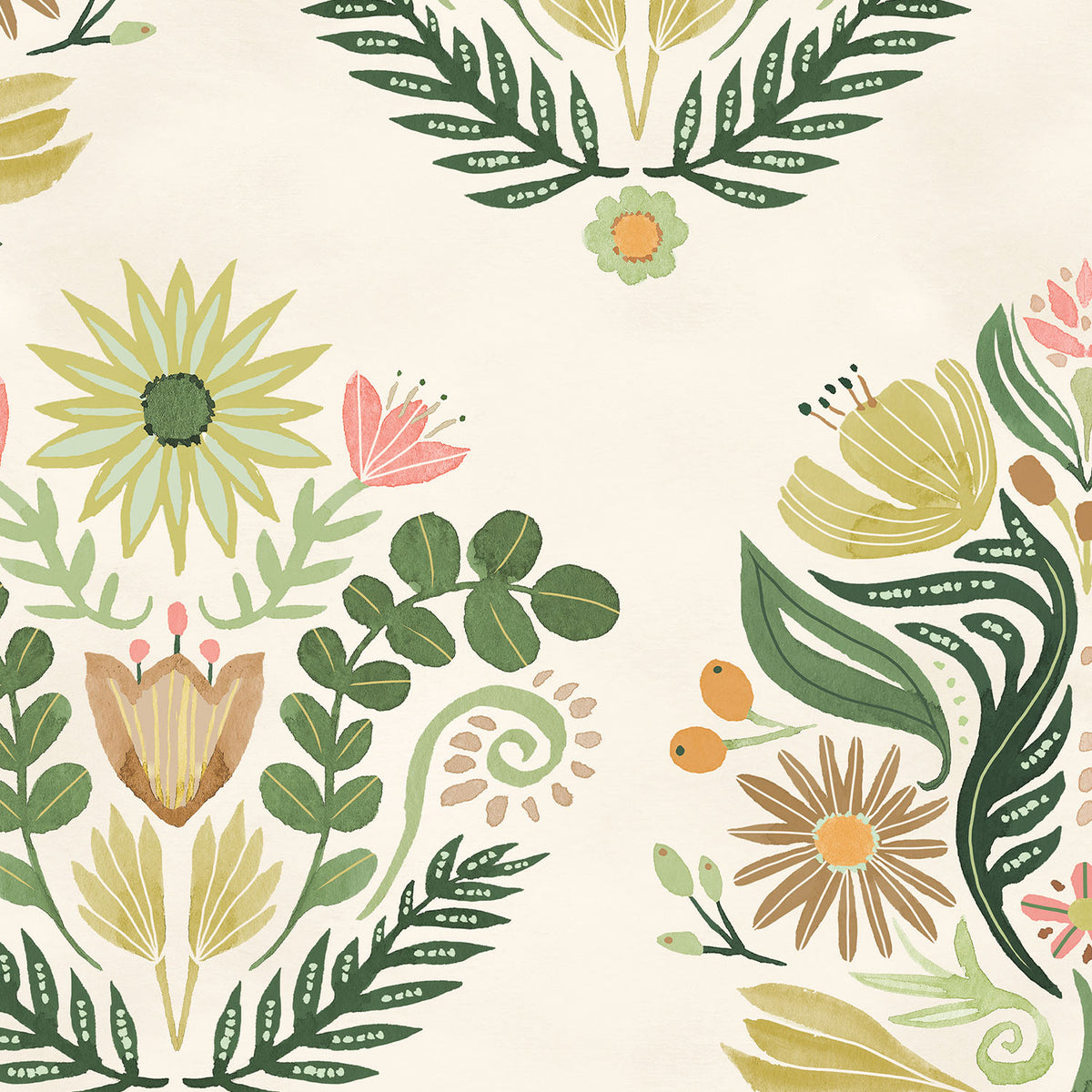 Fresh Fronds Pattern IIA