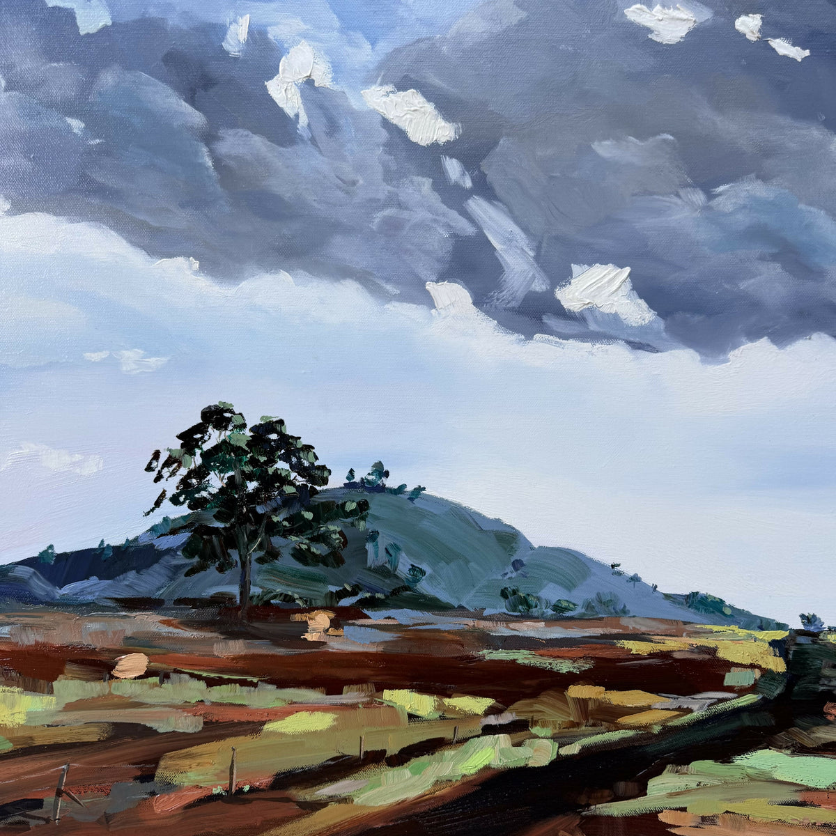 Cootamundra 2. Original hand-painted artwork by Meredith Howse.