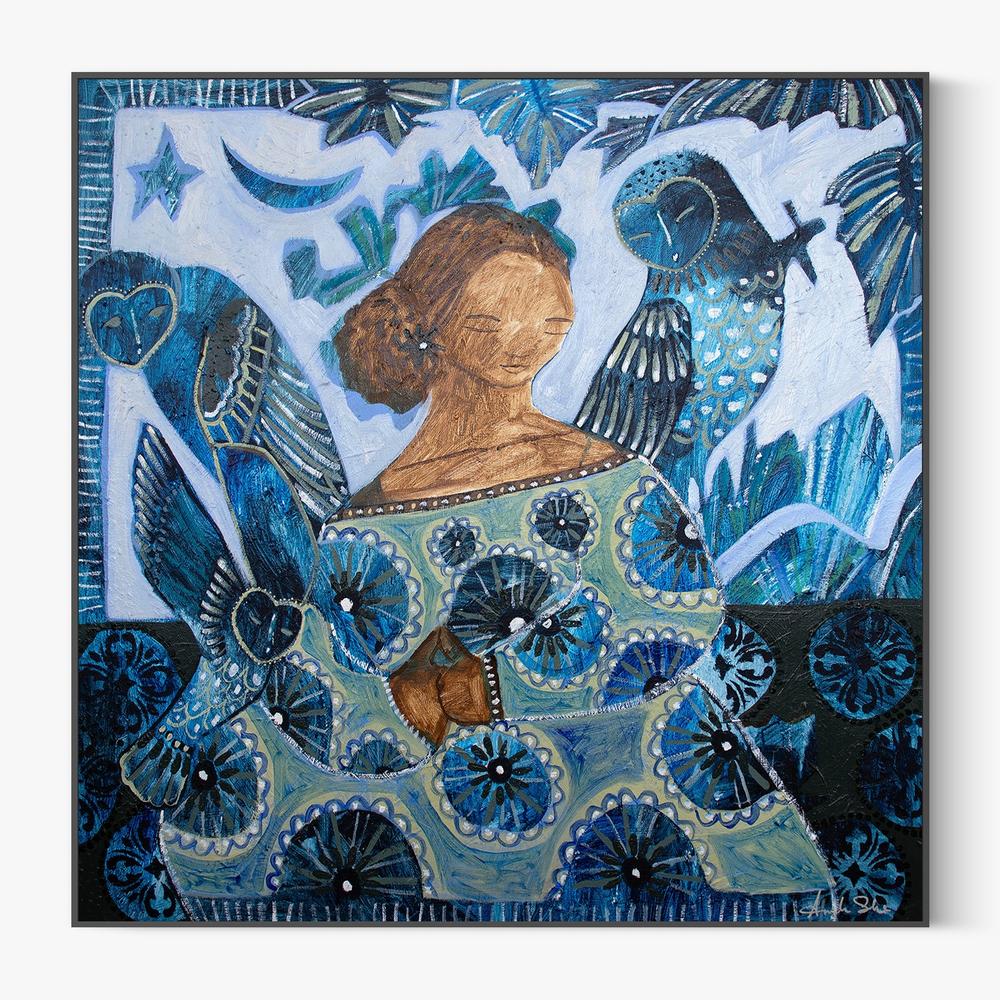 Mahli-by-Amanda Skye-wall-art-print-canvas-poster-framed-Gioia