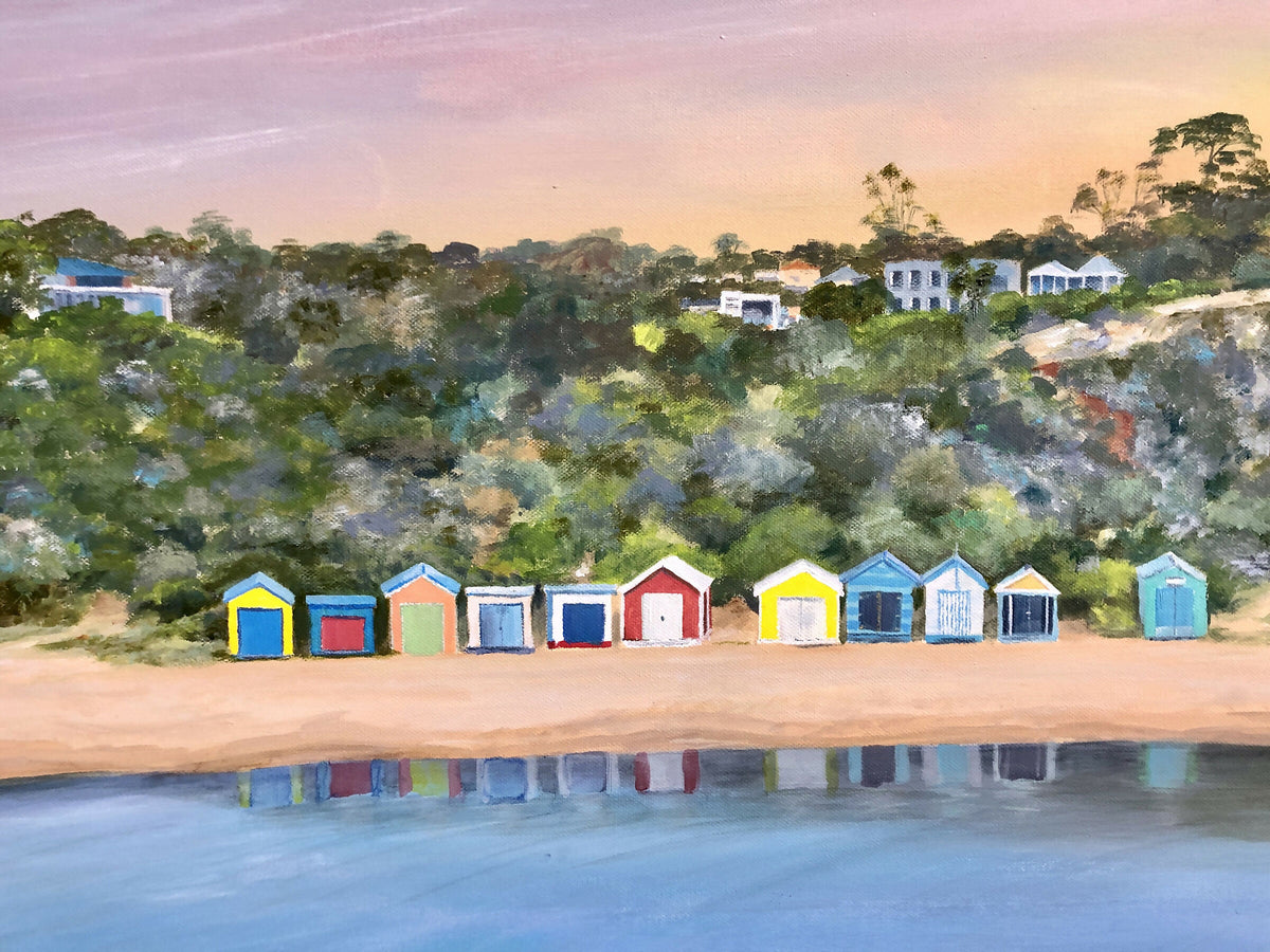 Ranelagh Beach boatsheds, Mt Eliza Victoria