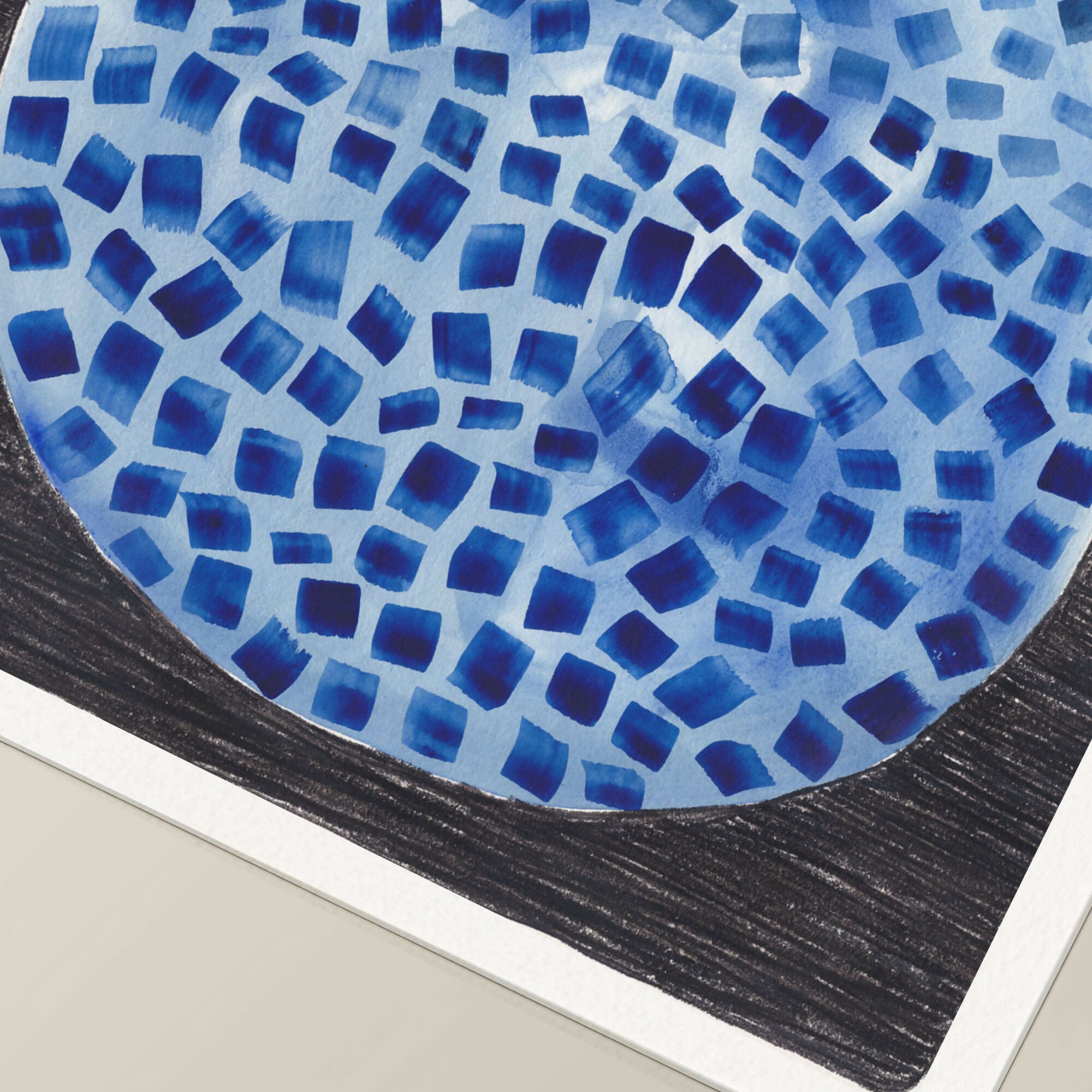 Teaware in Blue - Teapot - Original Artwork