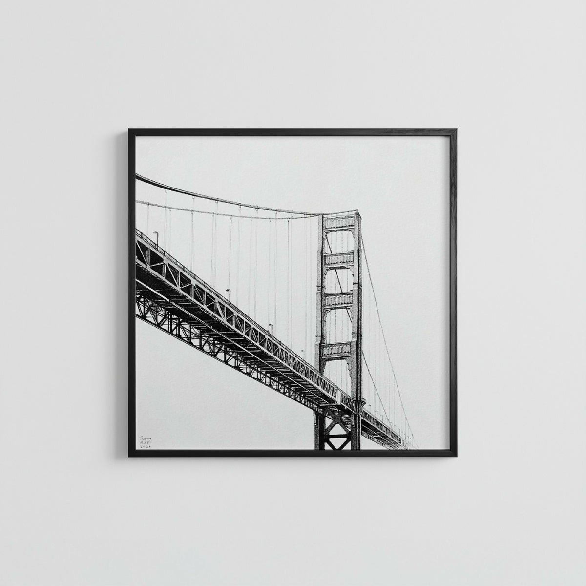 Travelling with Ink: Golden Gate Bridge (San Francisco)