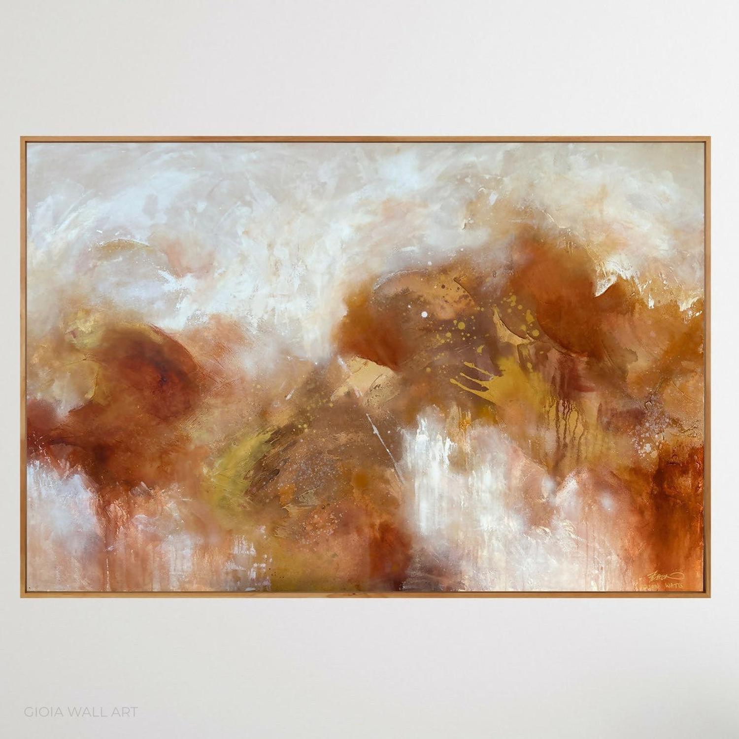 Serendipity Mixed Media On Canvas 153X103Cm By Teagan Watts Original Artwork