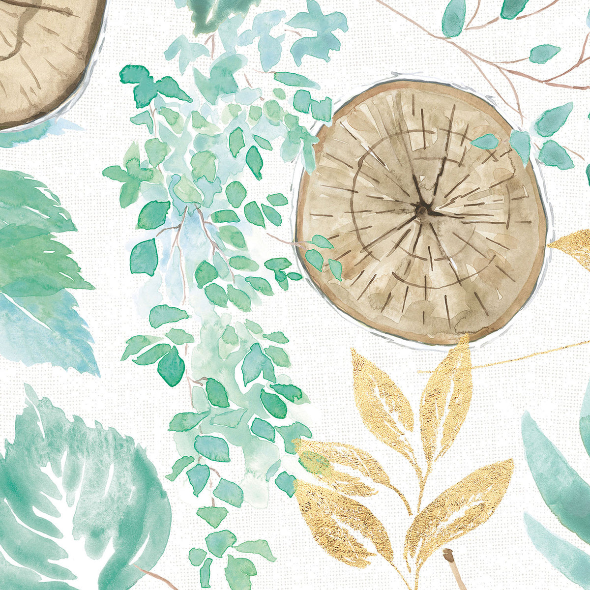 Natures Leaves Pattern I