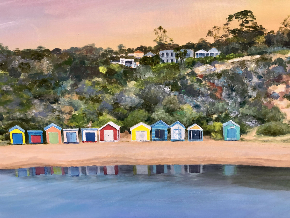 Ranelagh Beach boatsheds, Mt Eliza Victoria