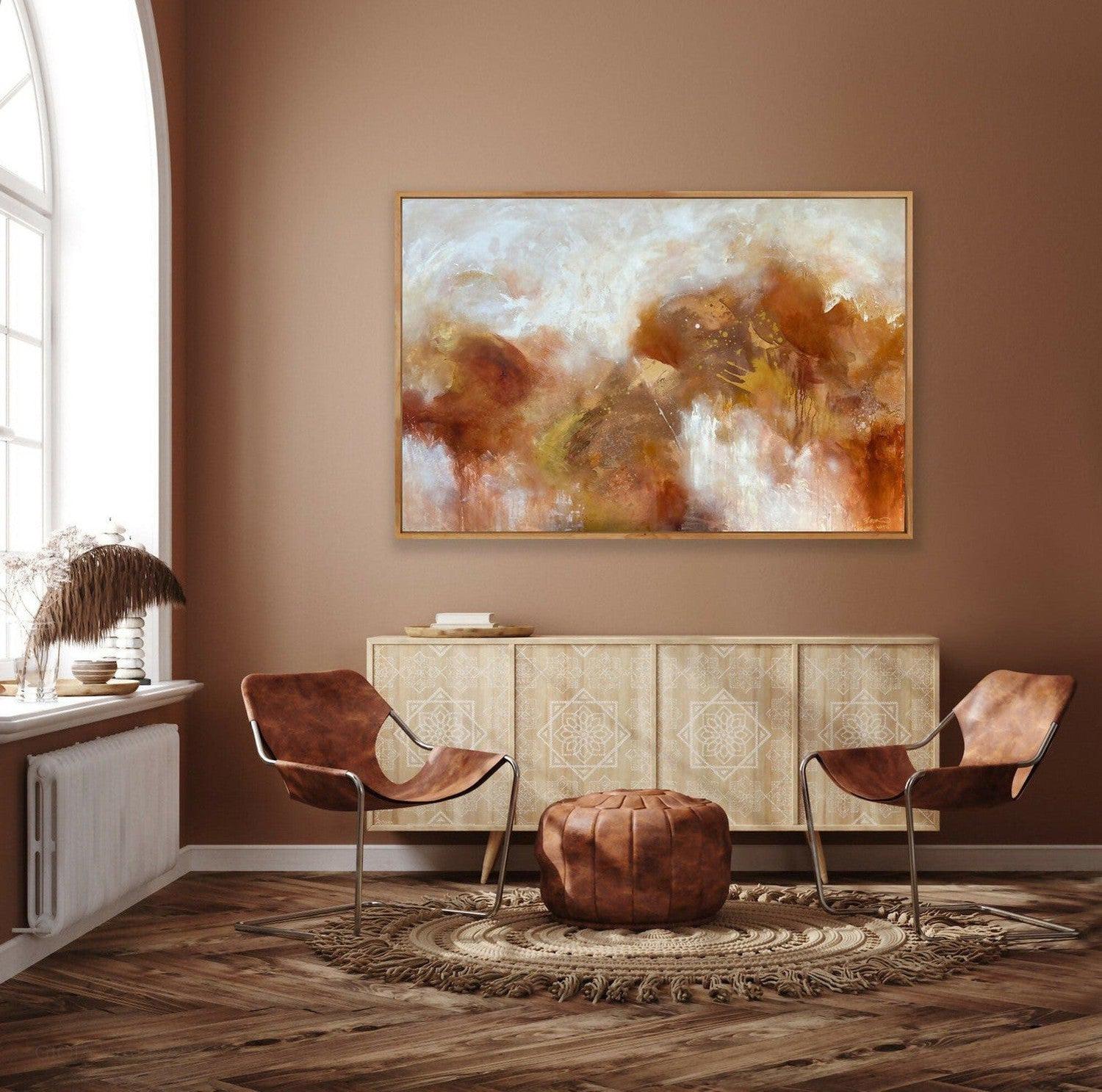 Serendipity Mixed Media On Canvas 153X103Cm By Teagan Watts Original Artwork