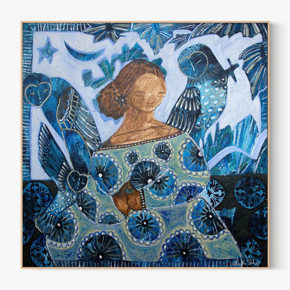 Mahli-by-Amanda Skye-wall-art-print-canvas-poster-framed-Gioia