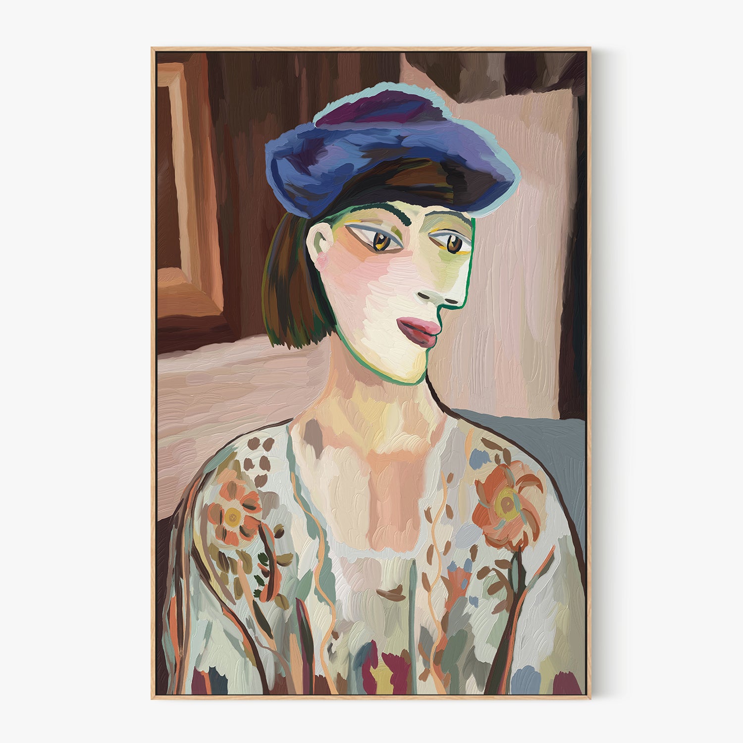 MUJER DE COSTADO
