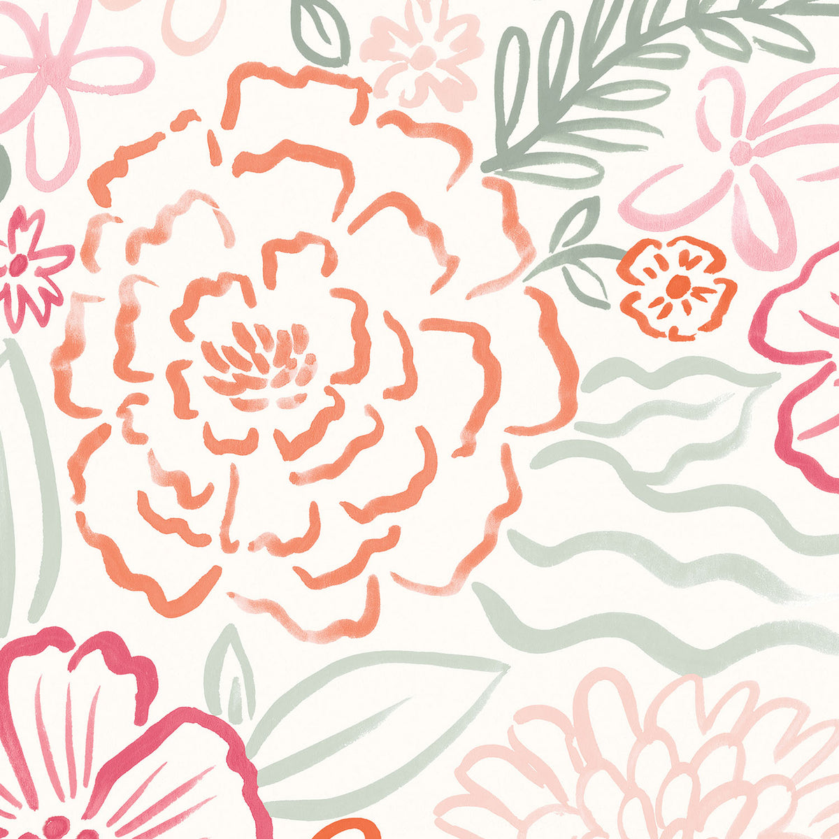 Blooming Hearts Pattern VA