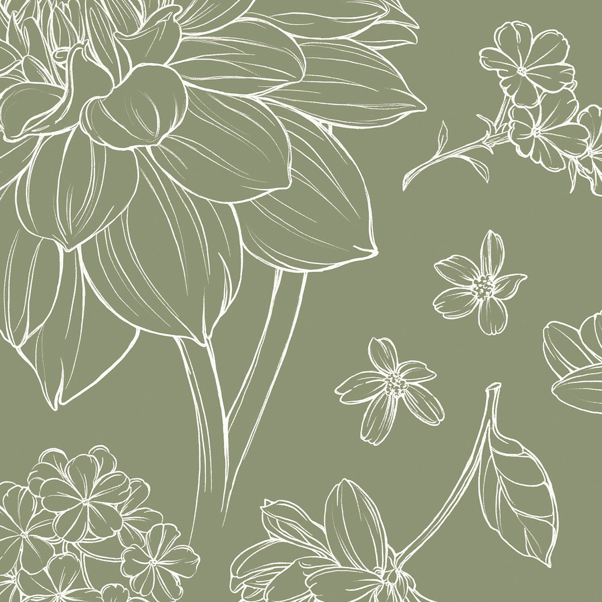 Amber Blossoms Pattern IVB