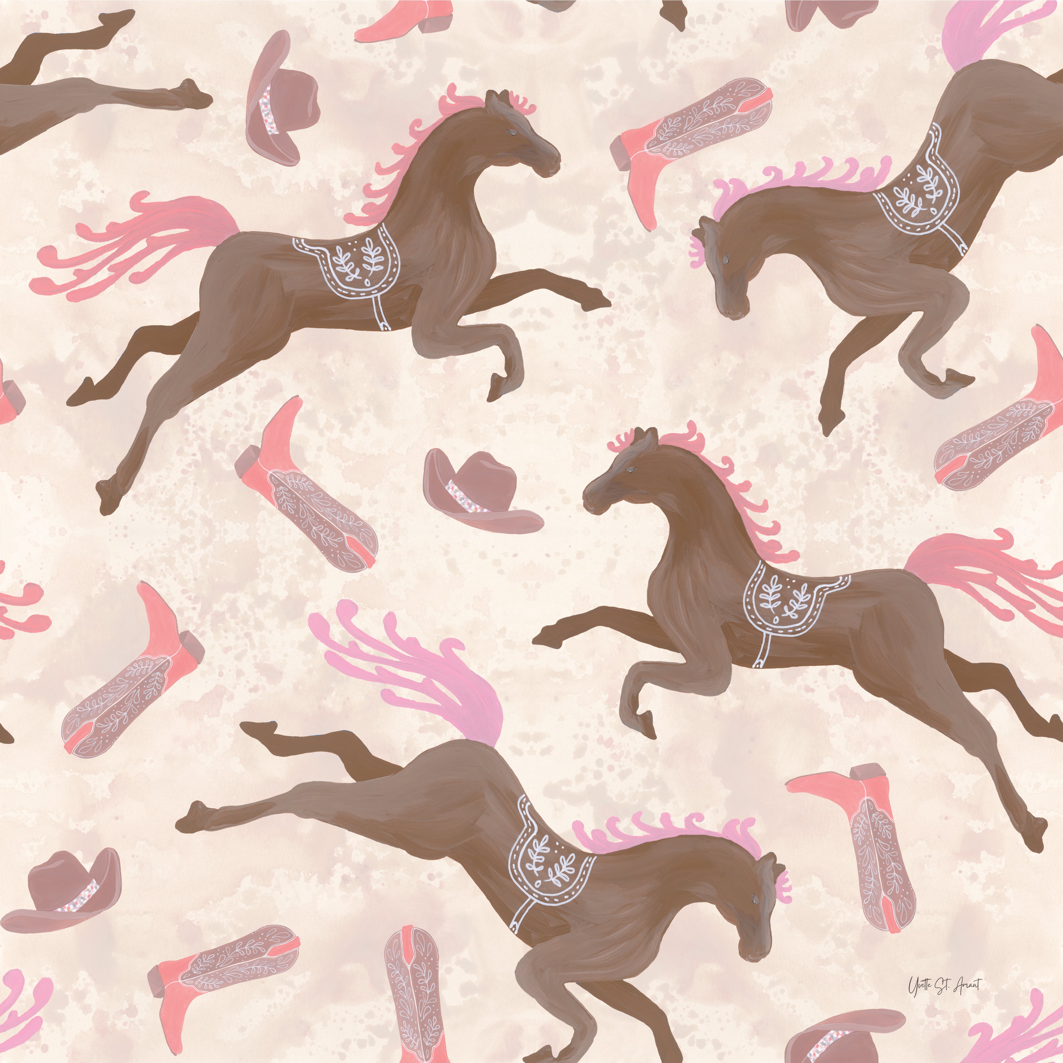 Disco Cowgirl Pattern IIIA