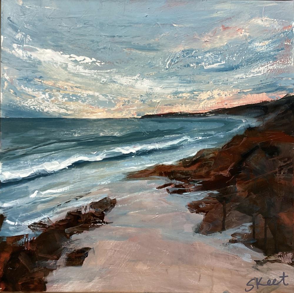 A New Day-by-Claire Skeet-original art-Gioia