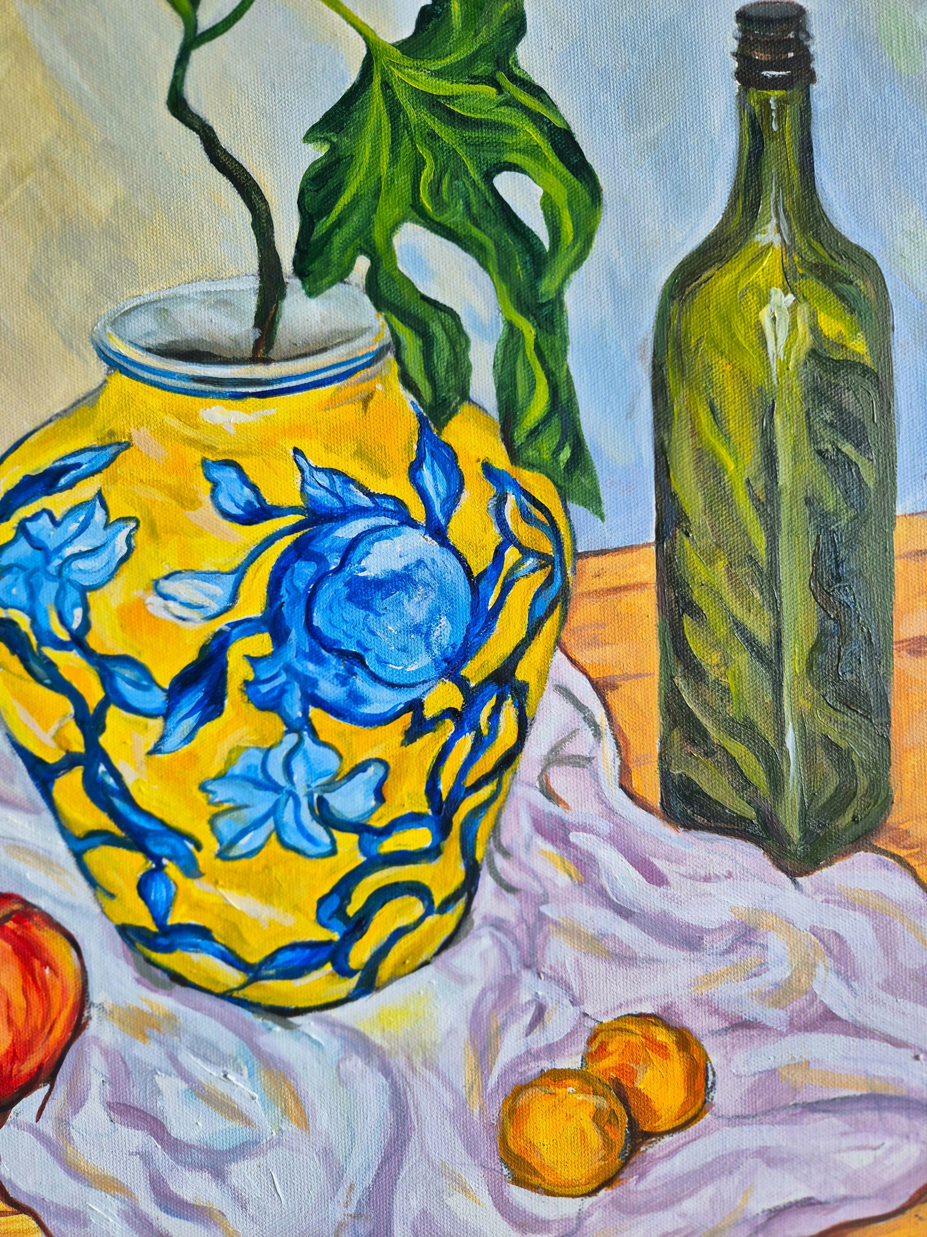The Blue and Yellow Vase