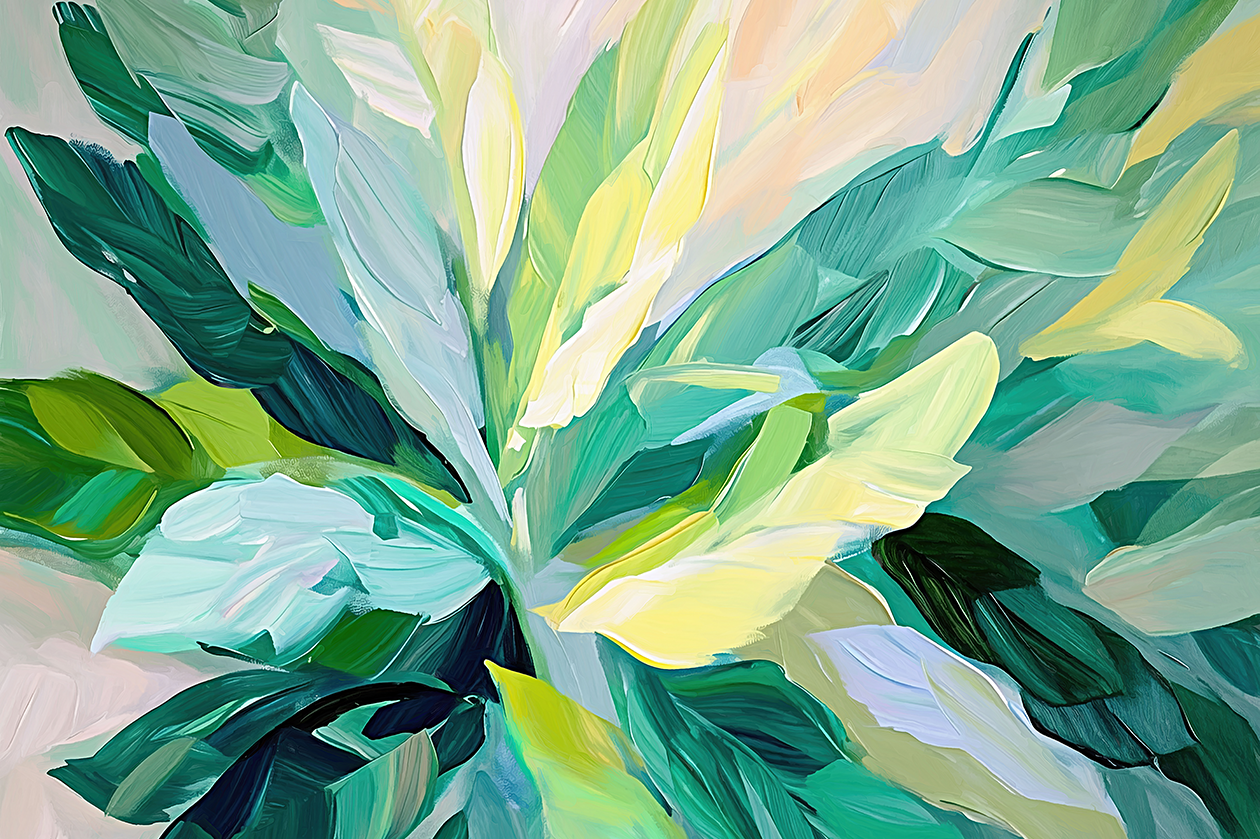 Tropical Leaves , Style A