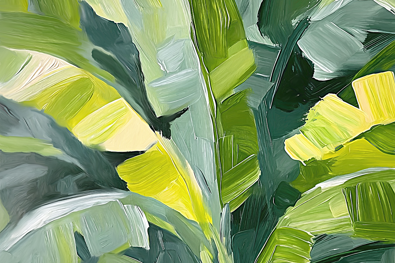 Tropical Leaves , Style C