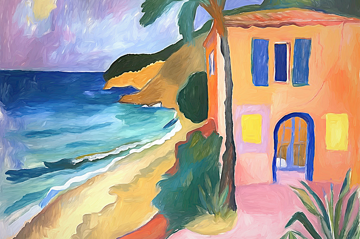 House On The Beach , Style B