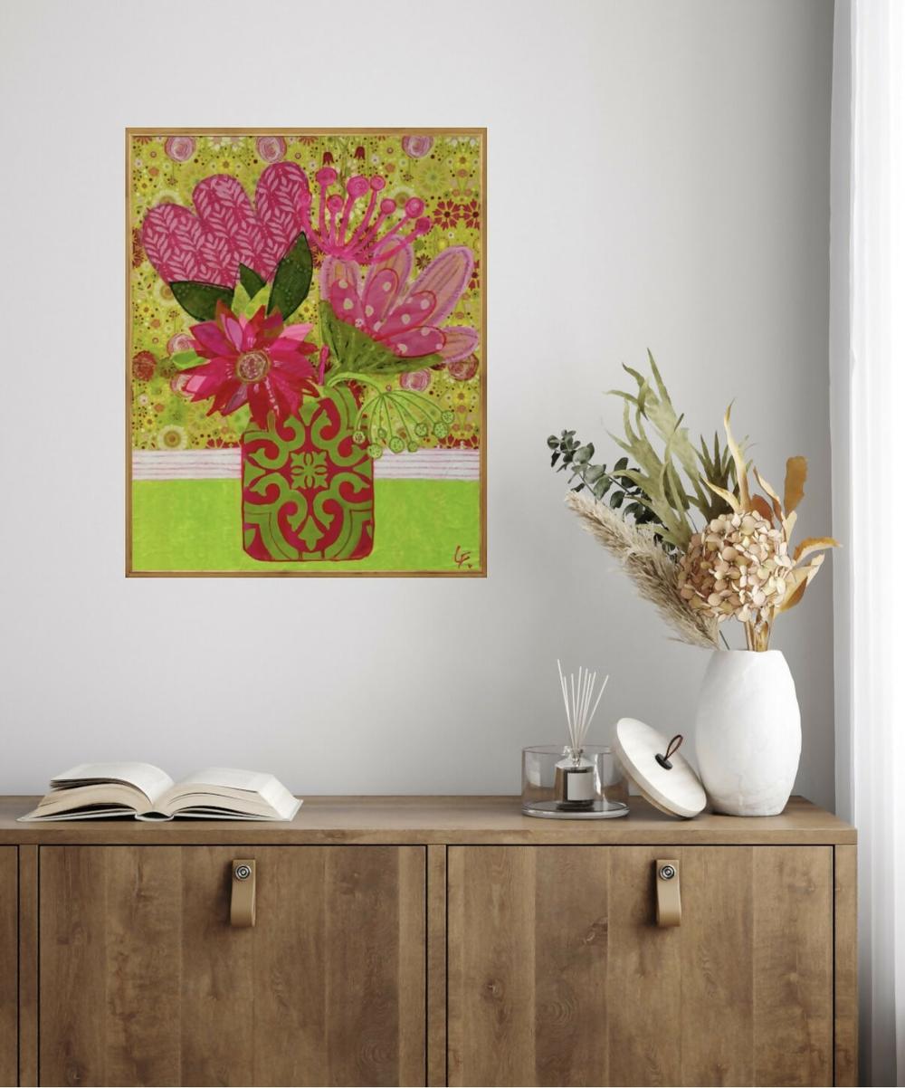 Afternoon Delight-by-Lindy Farley-original art-Gioia