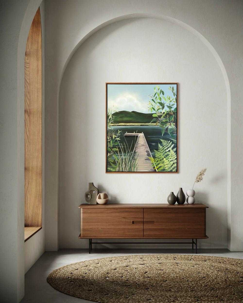 Aire River-by-Dani Heyward-original art-Gioia