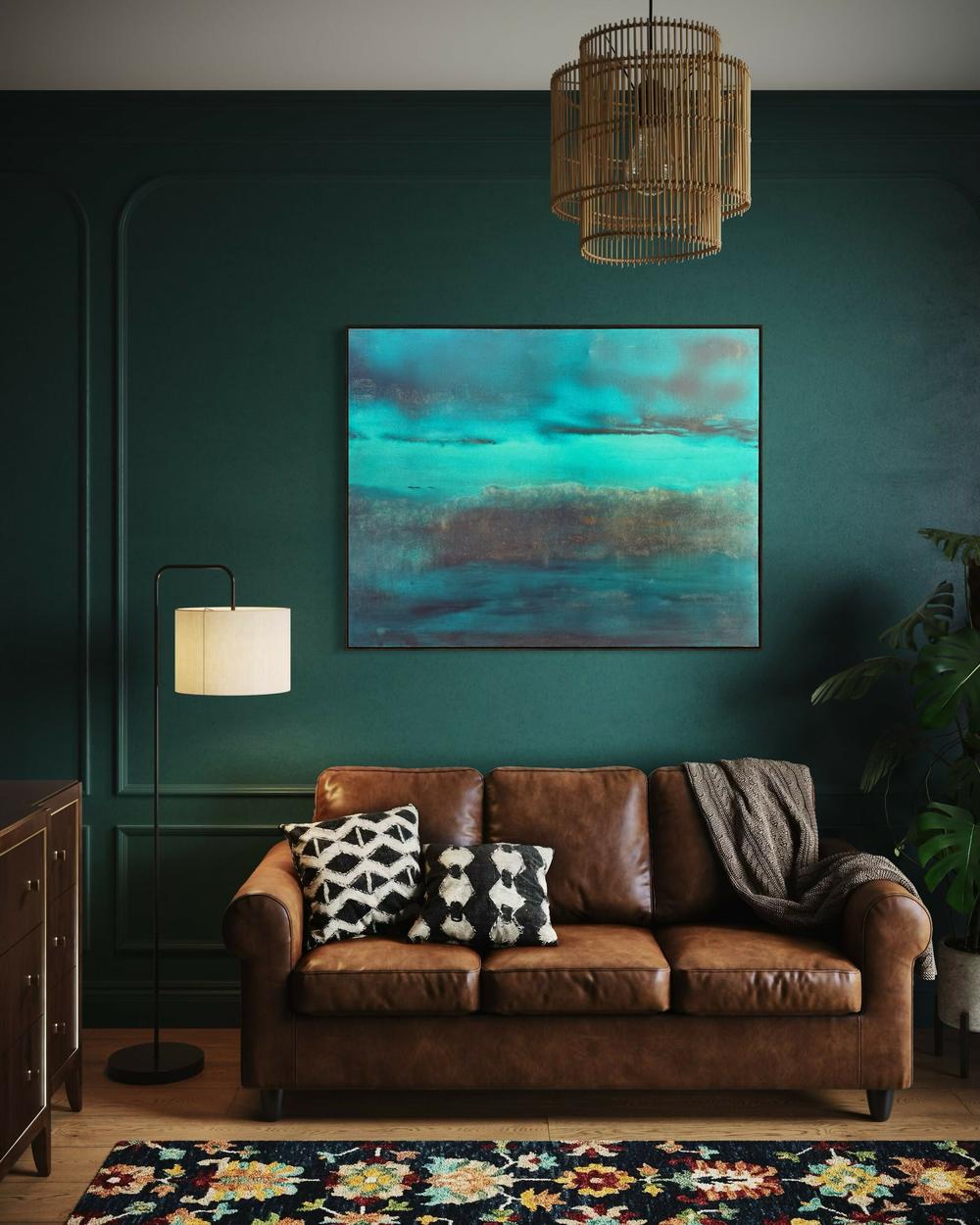 All Five Horizons-by-Nadine Hobson-original art-Gioia