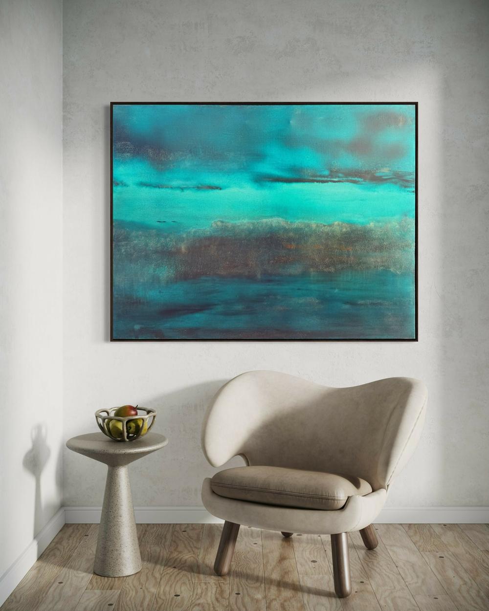 All Five Horizons-by-Nadine Hobson-original art-Gioia