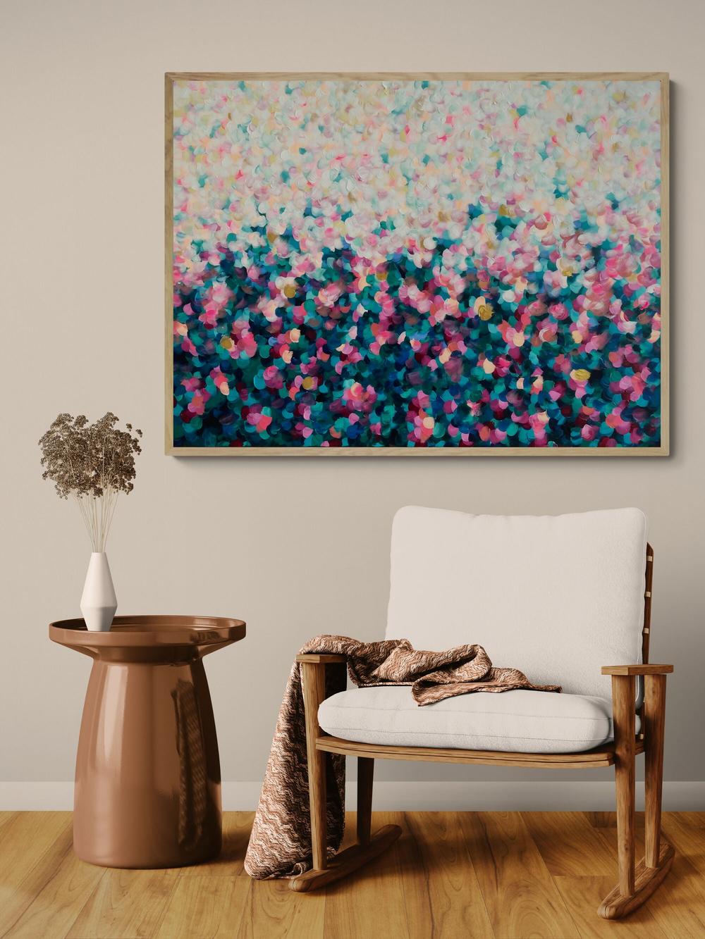 Among a field of light , Original Artwork-by-Katherine Spiller-original art-Gioia