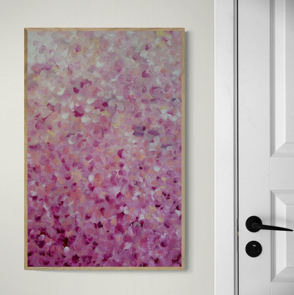 Amongst the roses-by-Katherine Spiller Original Art-original art-Gioia