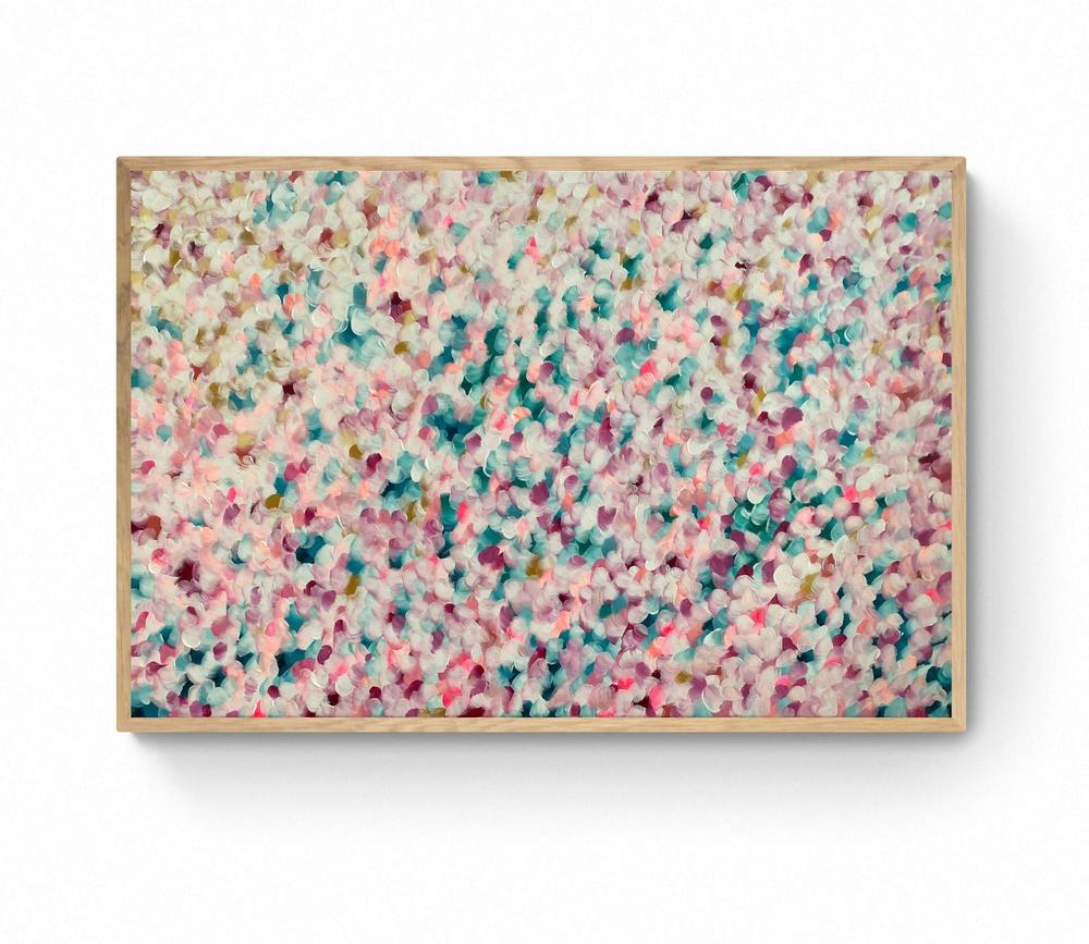 And so the petals roam, Original Art By Katherine Spiller-by-Katherine Spiller-original art-Gioia