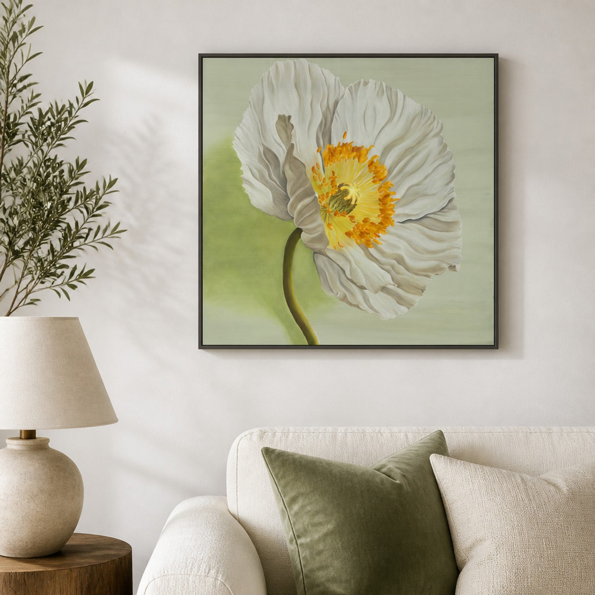 Single White Flower