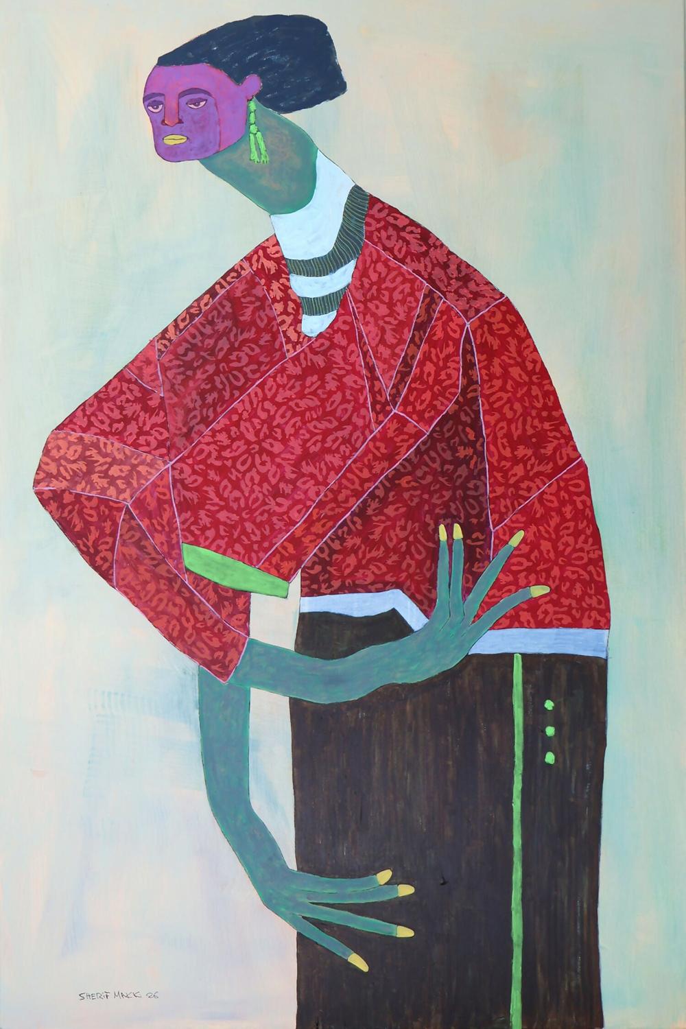 Apart-by-Sherif Makki Original Art-original art-Gioia