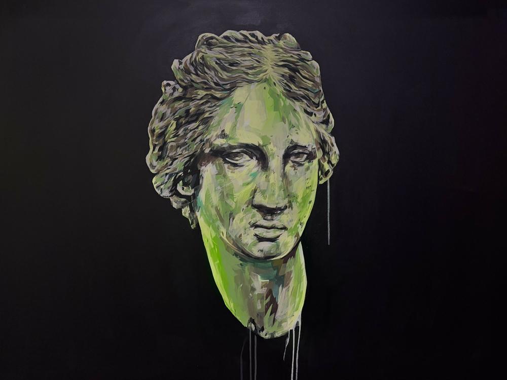 Athena-by-jake reston-original art-Gioia