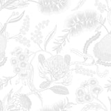 Australian Botanics, Style B, Wallpaper