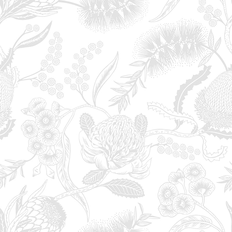 Australian Botanics, Style B, Wallpaper