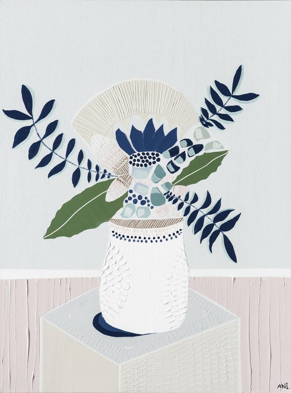 Australian Flower-by-Ani Ipradjian-original art-Gioia