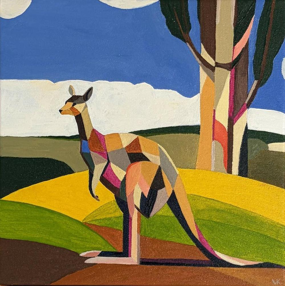 Australian Geometry-by-Vasily Kulchenko-original art-Gioia