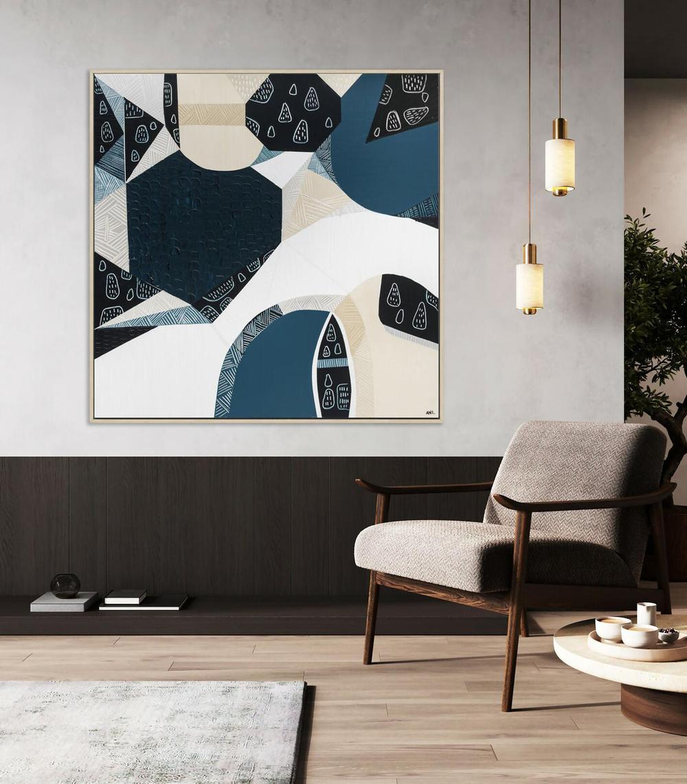 Australian Stone, Original Hand-Painted Canvas By Ani Ipradjian-by-Ani Ipradjian-original art-Gioia