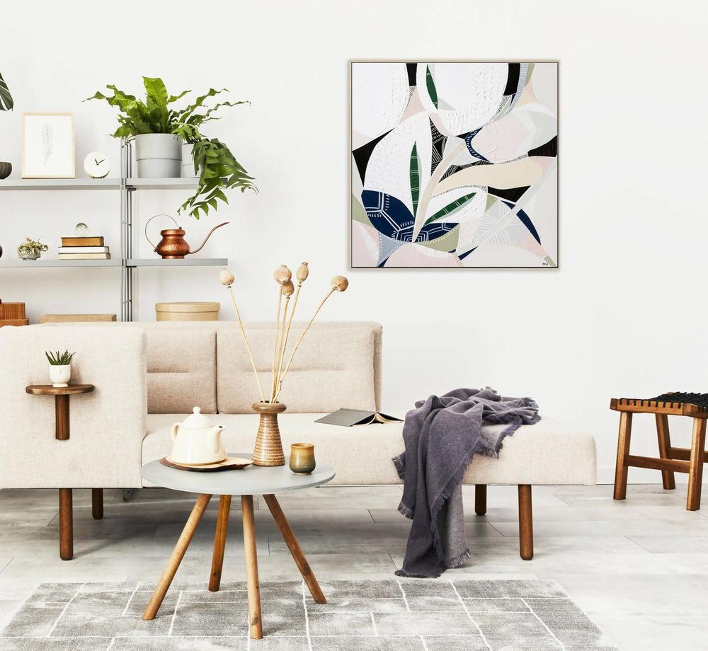 Australian Wild Flower 1, Original Hand-Painted Canvas By Ani Ipradjian-by-Ani Ipradjian-original art-Gioia