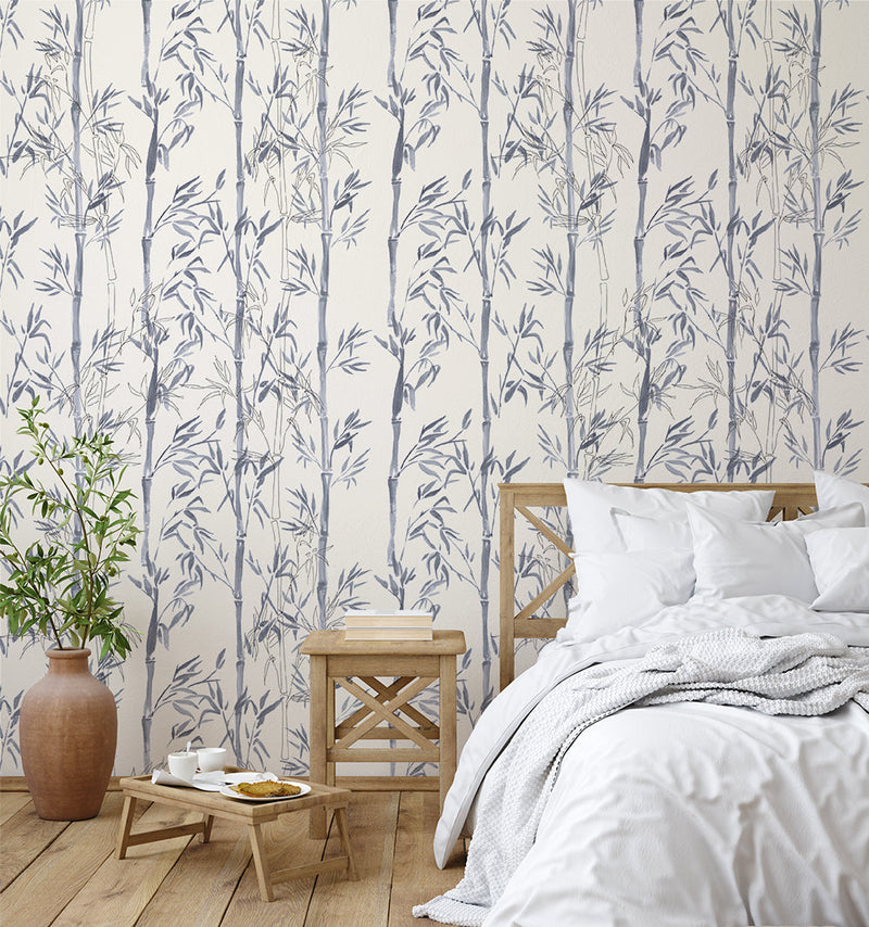 Bamboo Branches, Style A, Wallpaper